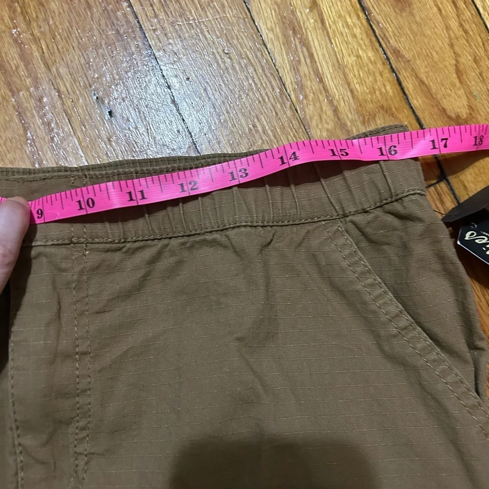 Supplies by UNIONBAY Womens Cargo Skirt Size 10 Brown Tan Stretch Ripstop - Picture 5 of 8